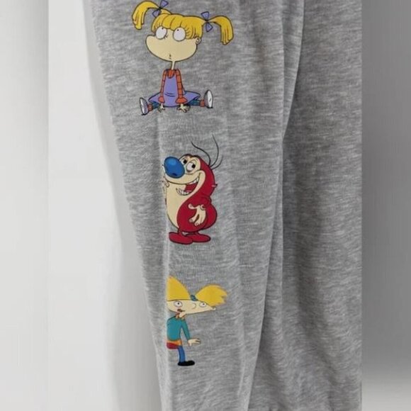 Nickelodeon Womens Size Medium Hoodie Sweatshirt Cartoon Characters Rugrats - Picture 5 of 5